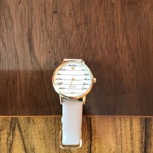 Kate Spade Vachetta Glam Metro Watch